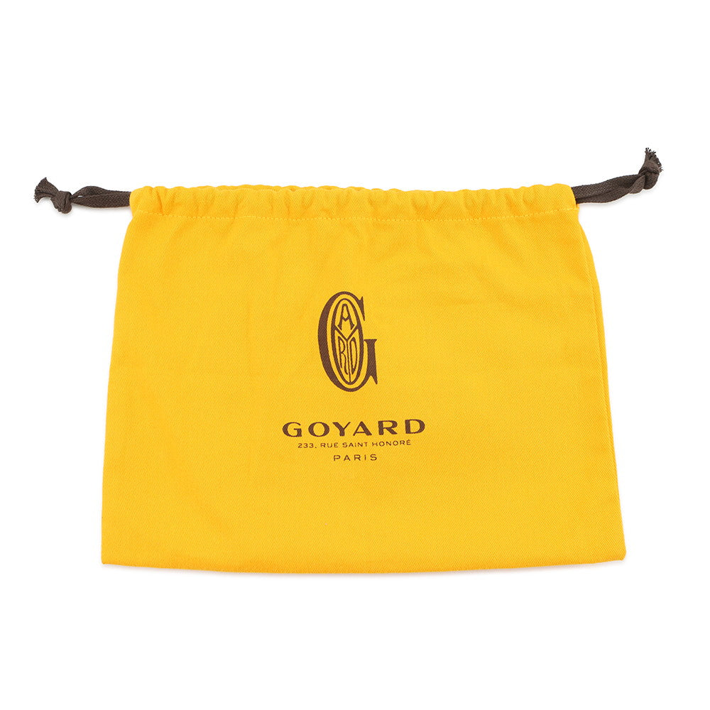 GOYARD Plumet Pouch Wallet Shoulder Bag BlackPLUMETPMLTY01CL01P PVC Leather