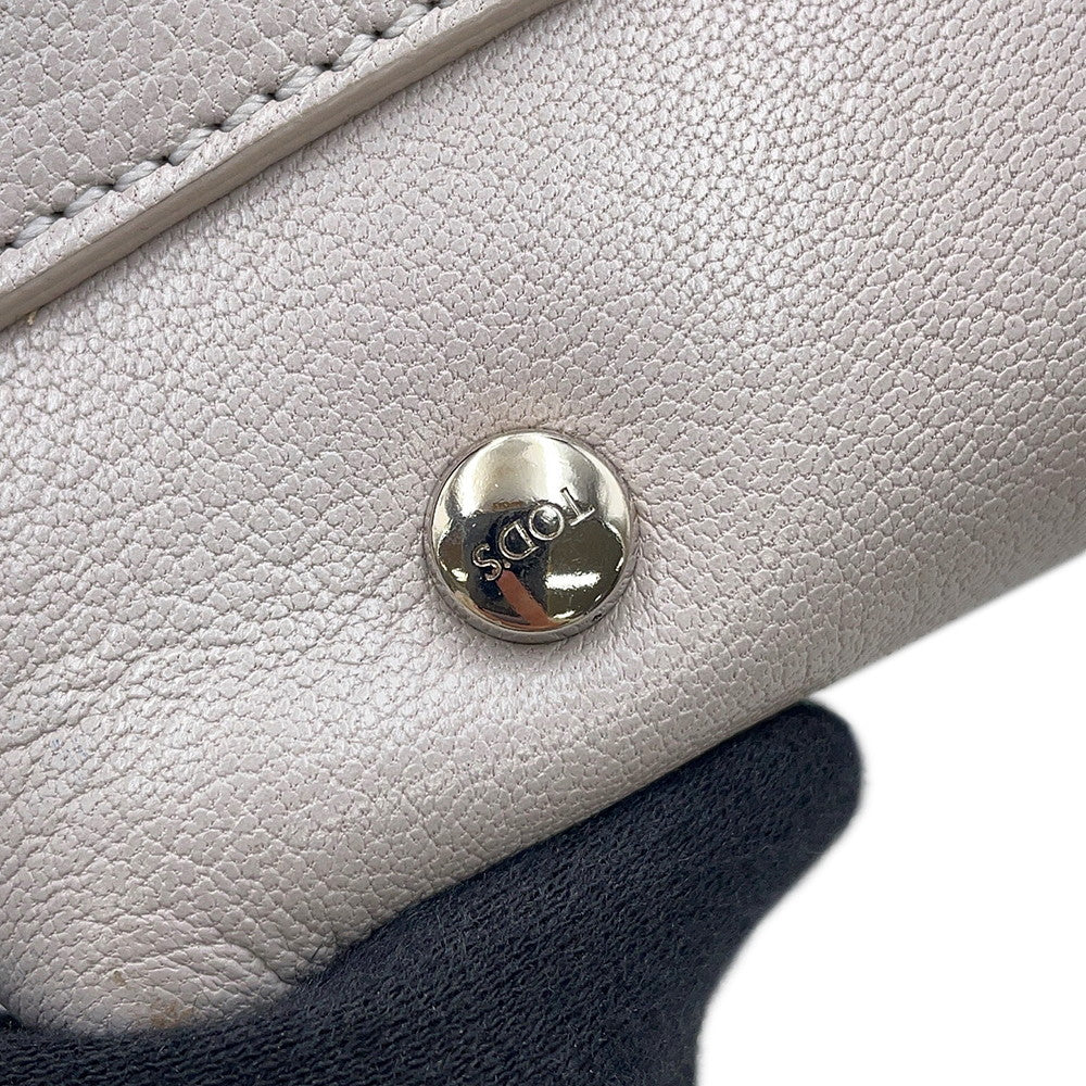 TOD’S DI 2WAYBag Light GrayXBWDBSC0100YKIB220 Leather Size Mini