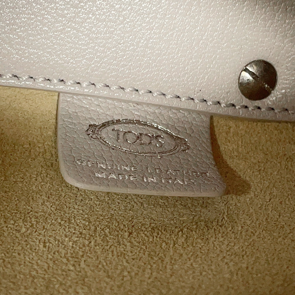 TOD’S DI 2WAYBag Light GrayXBWDBSC0100YKIB220 Leather Size Mini