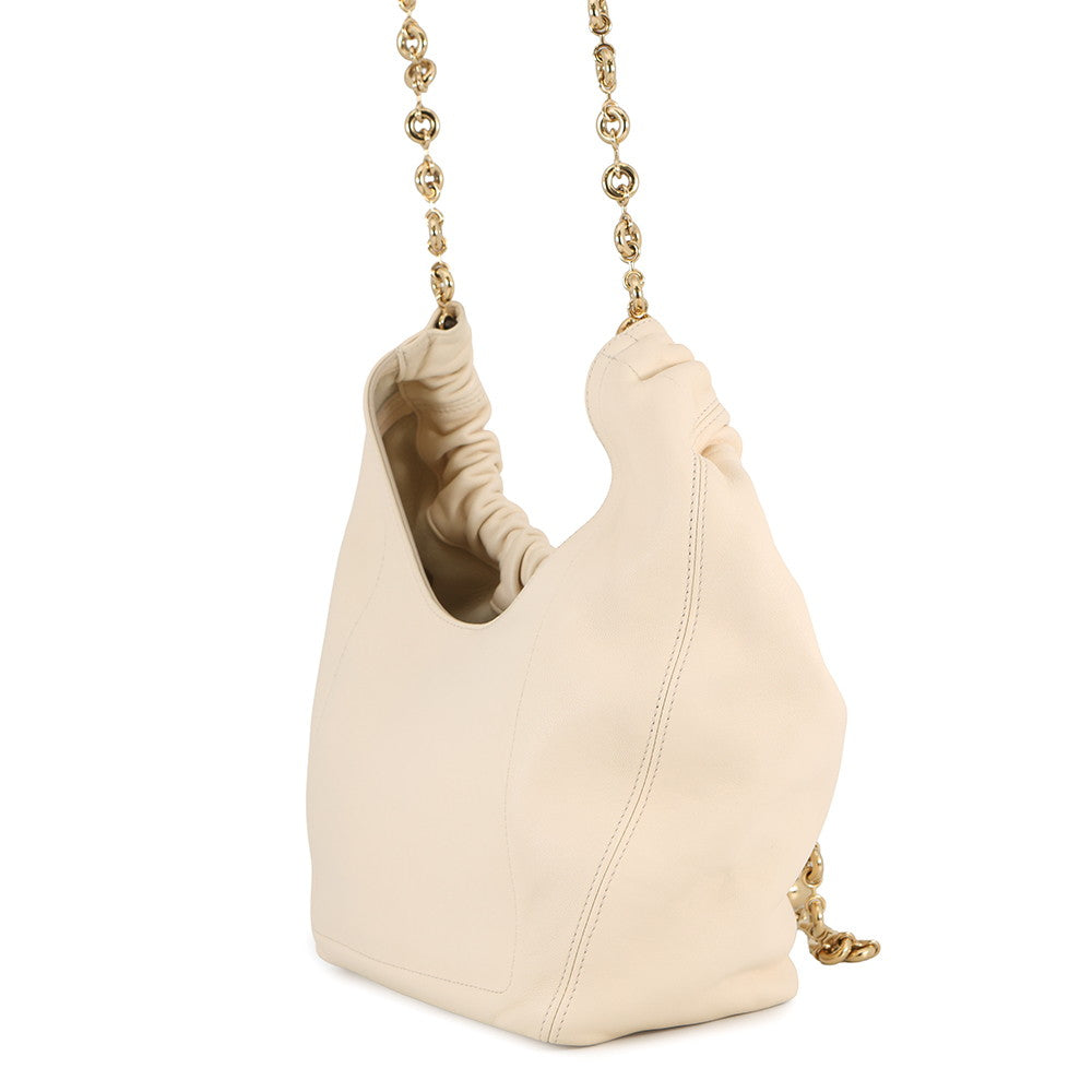 LOEWE Squeeze Bag IvoryA914NCHX01 Leather Size Small