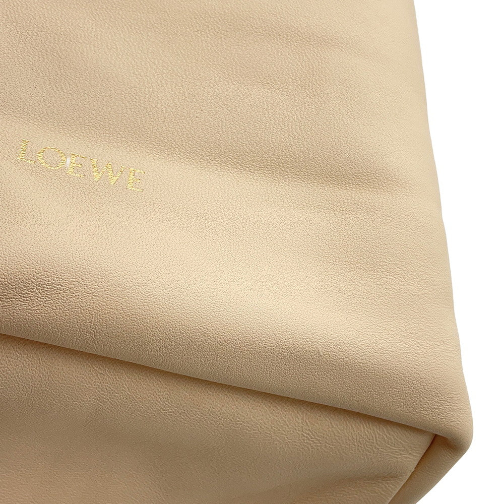 LOEWE Squeeze Bag IvoryA914NCHX01 Leather Size Small
