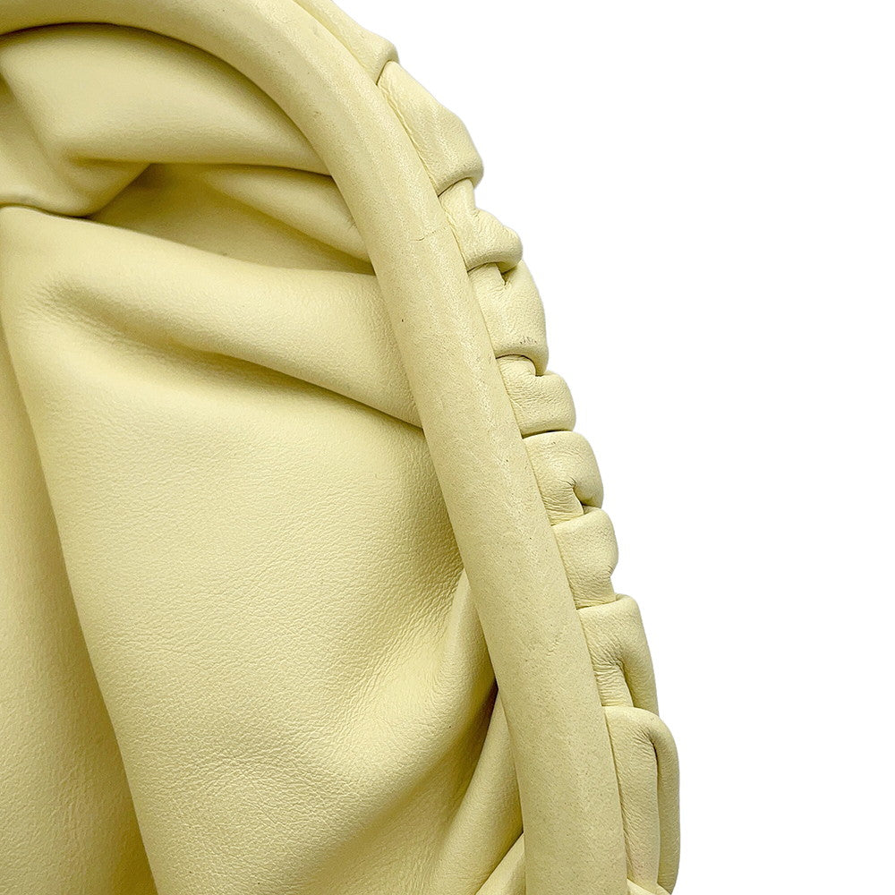 Bottega Veneta The ChainPouch ChainBag Light Yellow651445 Leather