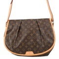 LOUIS VUITTON Menilmontant BrownM40473 Monogram Size MM