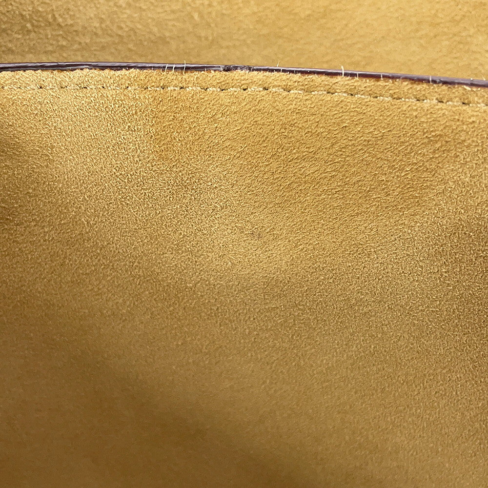 The Row NU TWIN Shoulder Bag BordeauxW1235 Leather