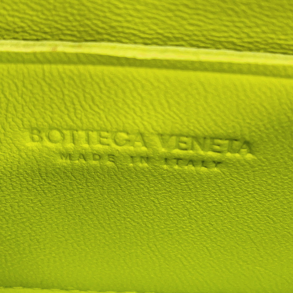 Bottega Veneta Candy Cassette Mini Shoulder Bag Acid kiwi666688 Lambskin