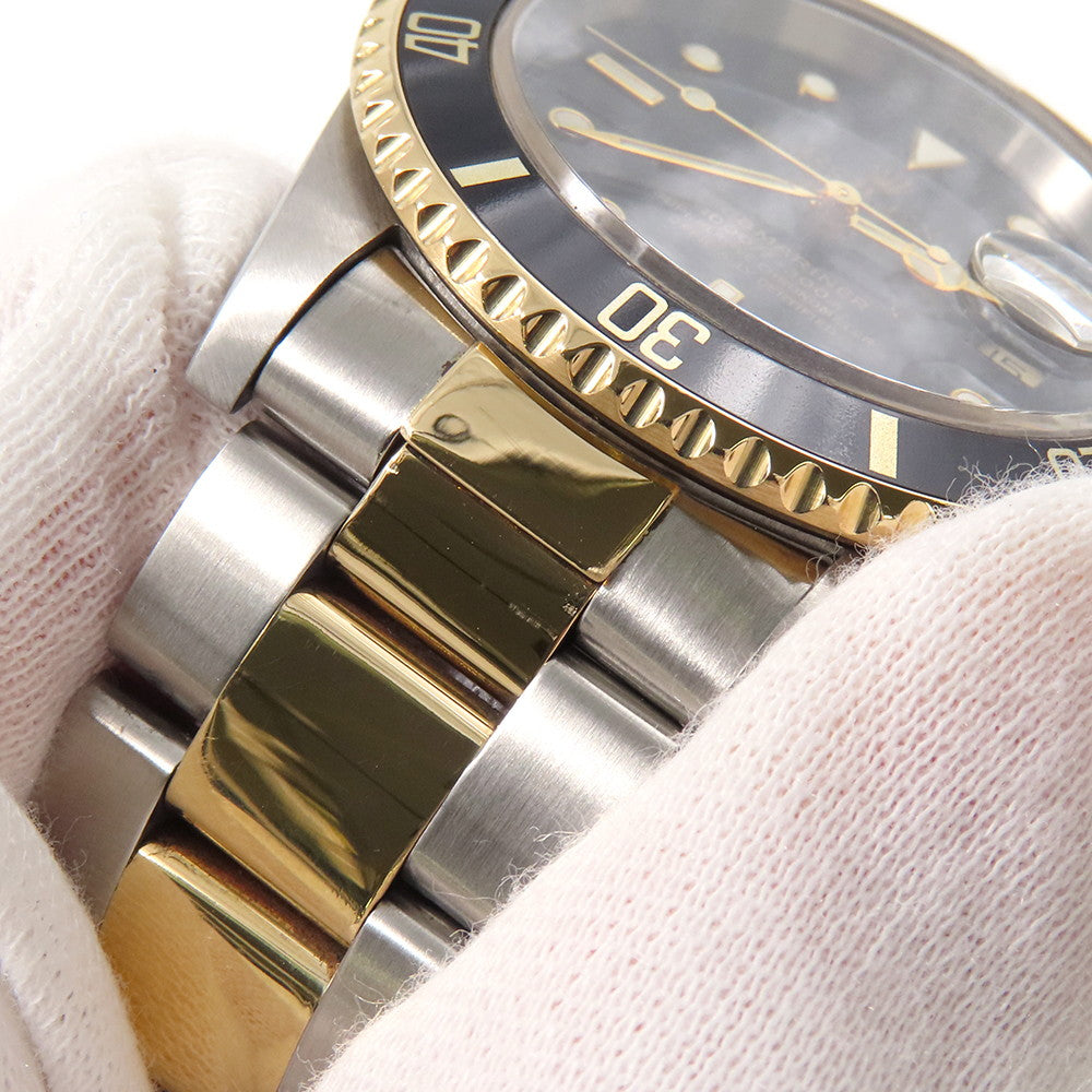 ROLEX Submariner Date W40mm Stainless Steel K18YG Black Dial16613