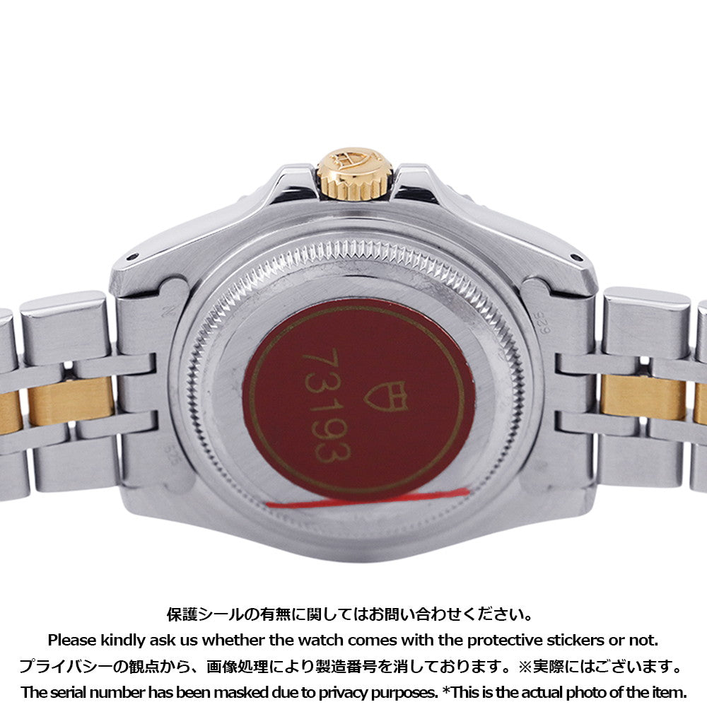 TUDOR Prince Date Mini Submariner W34mm Stainless Steel K18YG Black Dial73193