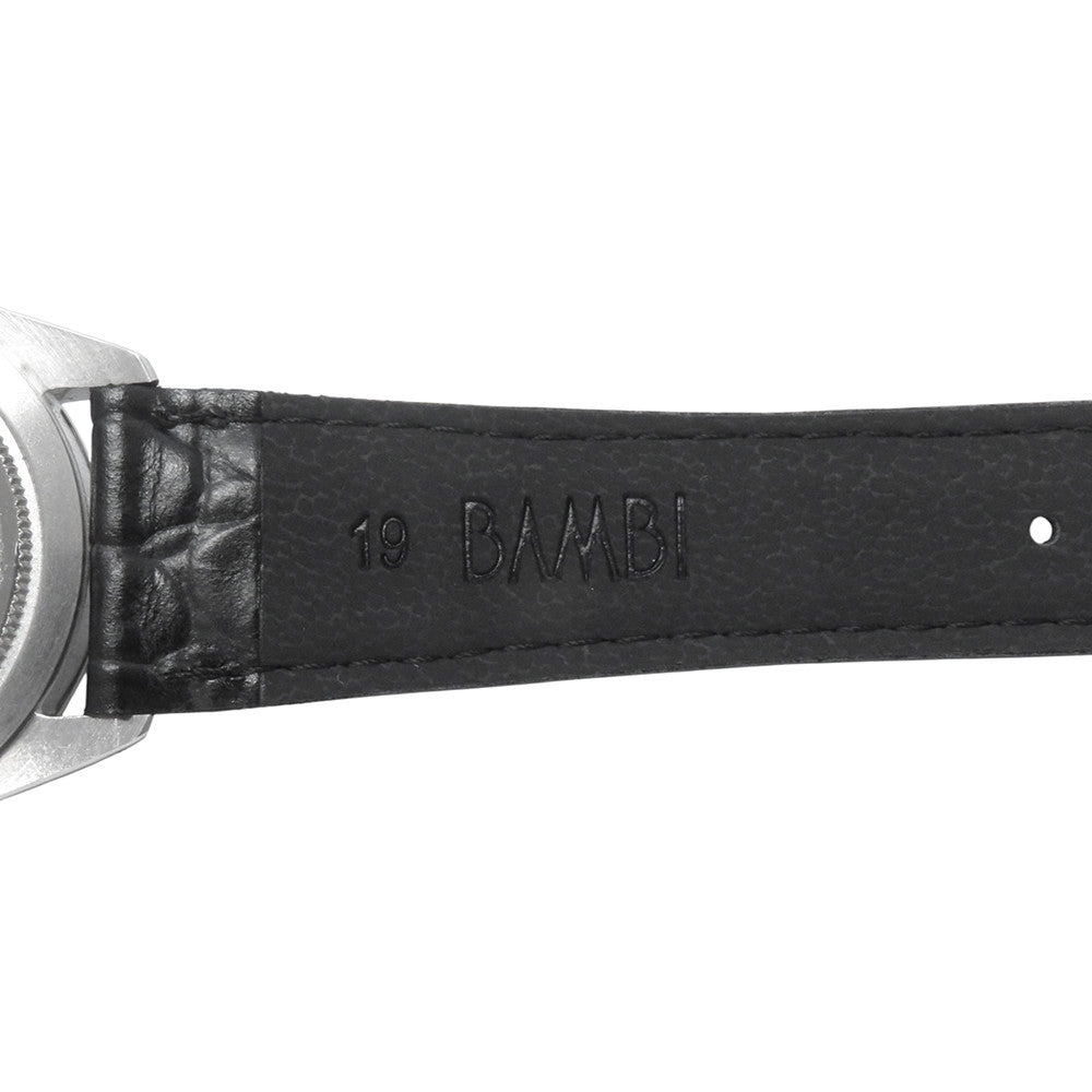 TUDOR Oyster Date W34mm Stainless Steel Leather Silver Dial7992
