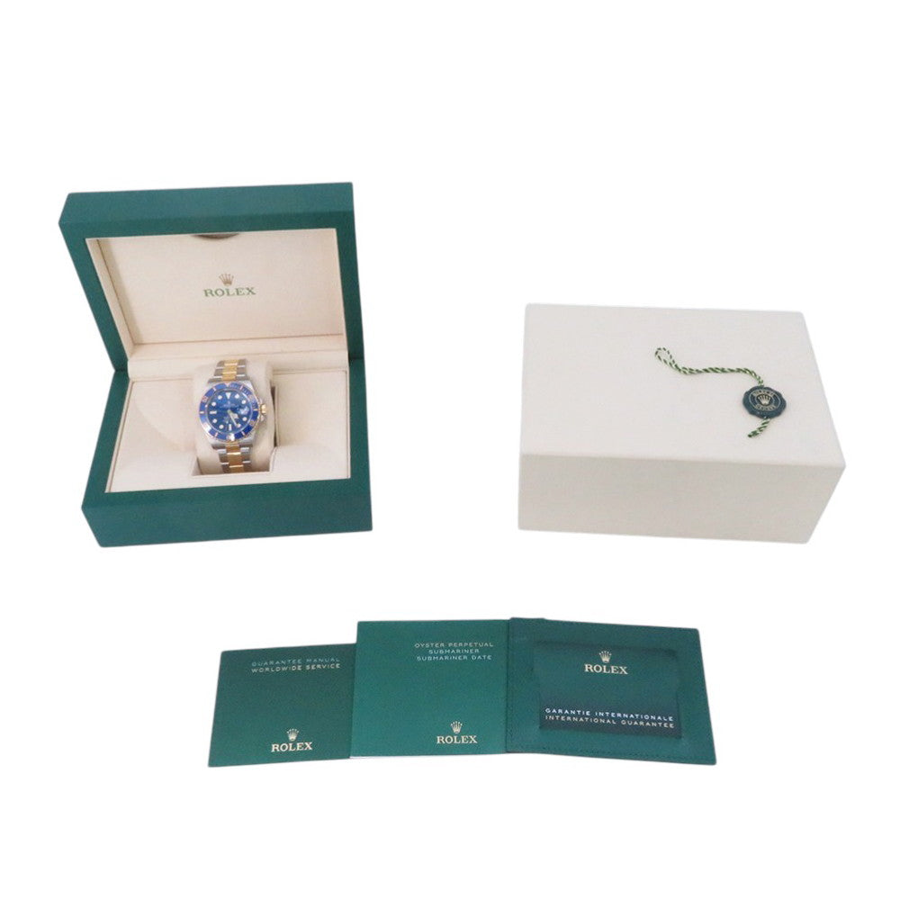 ROLEX Submariner Date W41mm Stainless Steel K18YG Blue Dial126613LB