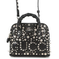 GUCCI Diana Bamboo Black715775 Leather Metal