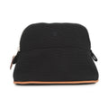 HERMES Pouch Bolide Black Cotton Canvas Size Mini mini