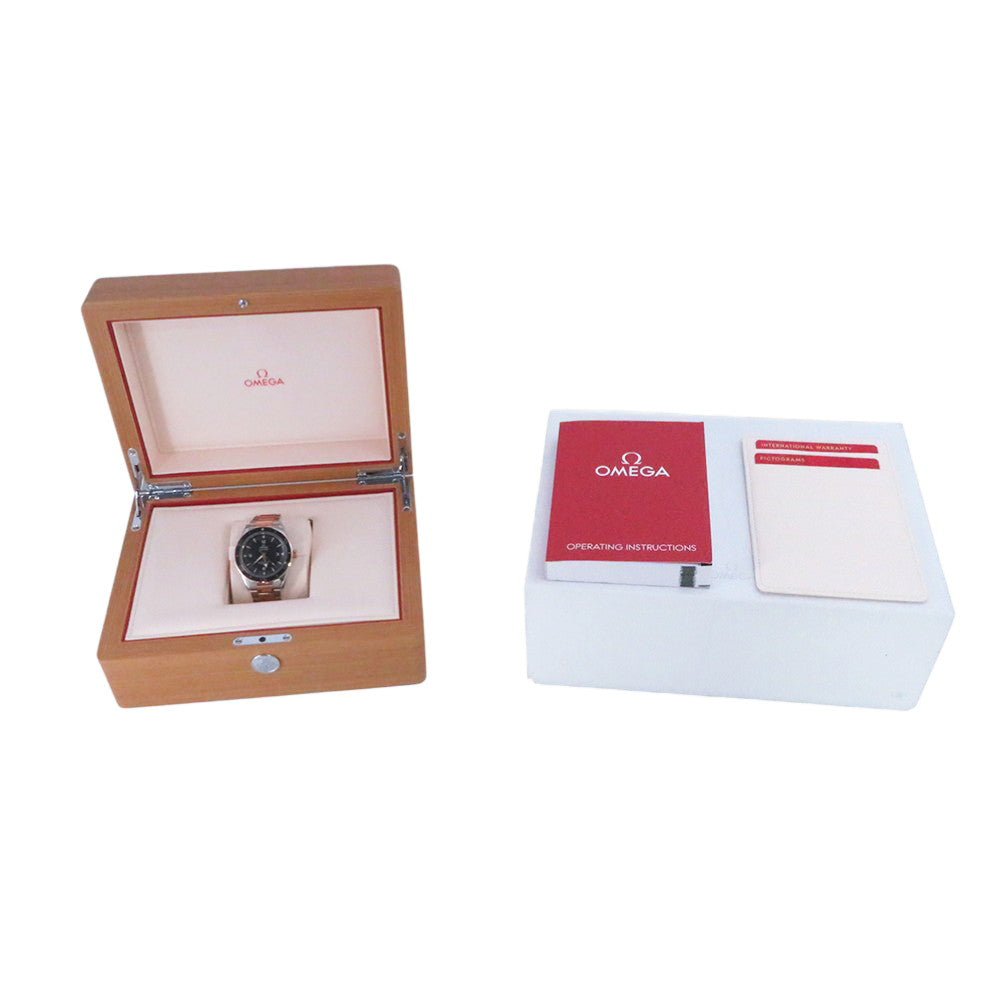 OMEGA Seamaster300 Master Co-Axial W41mm Stainless Steel K18PG Black Dial233.20.41.21.01.001