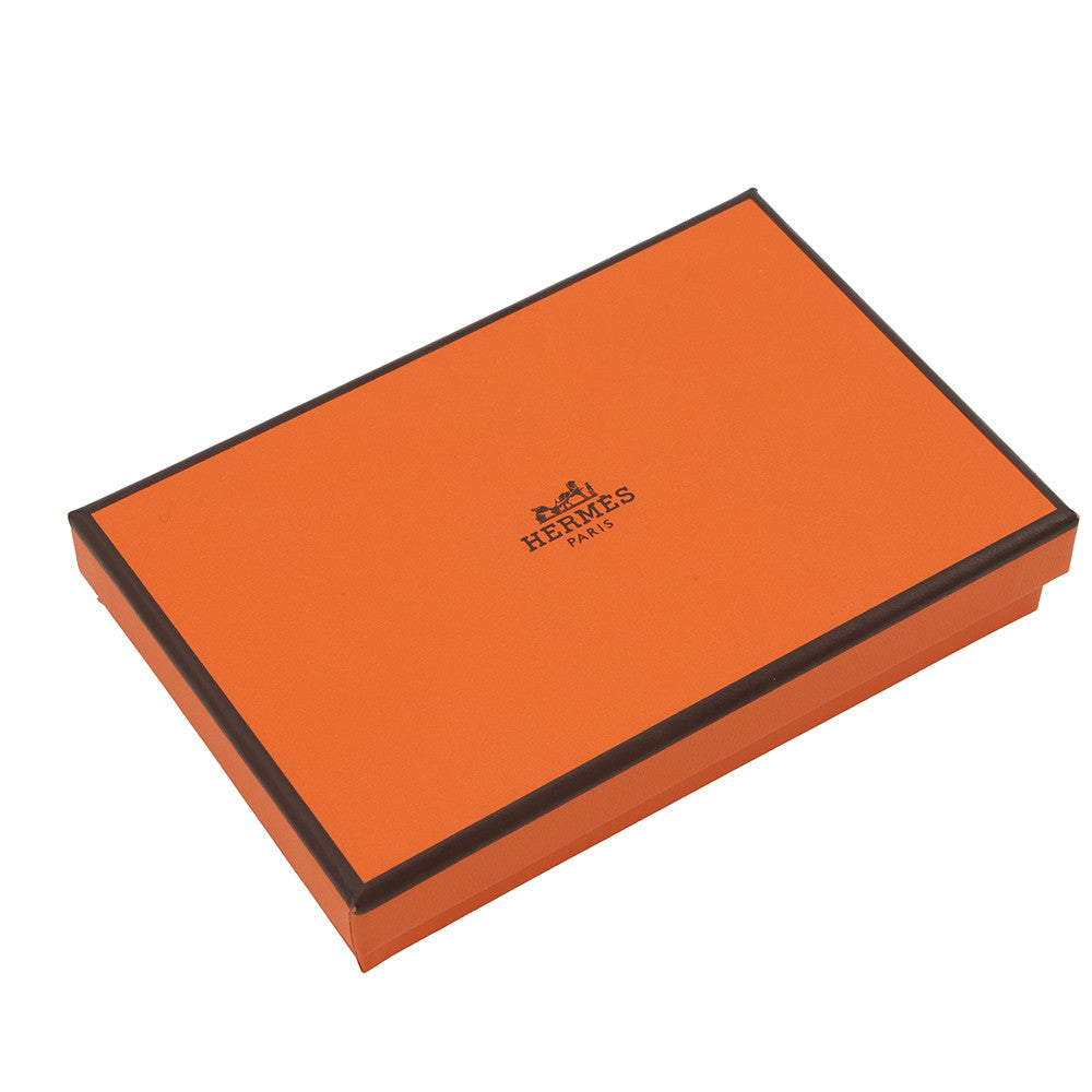 HERMES Calvi Duo Grimist/Black Chevre Myzore Goatskin