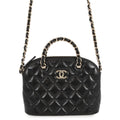 CHANEL Small Shopping Bag BlackAS5130 Shiny Lambskin