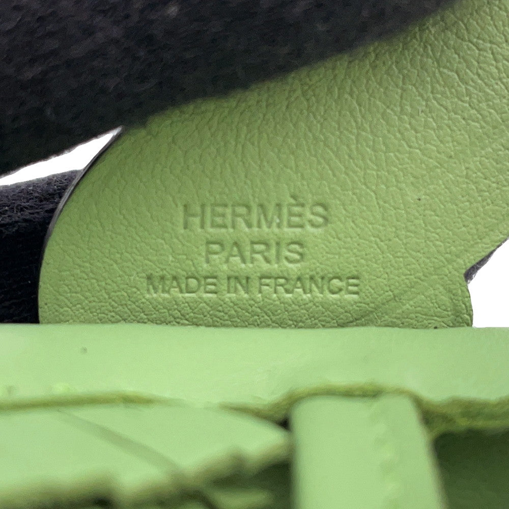 HERMES Rodeo Pegasus Vert cricket Lambskin Size PM