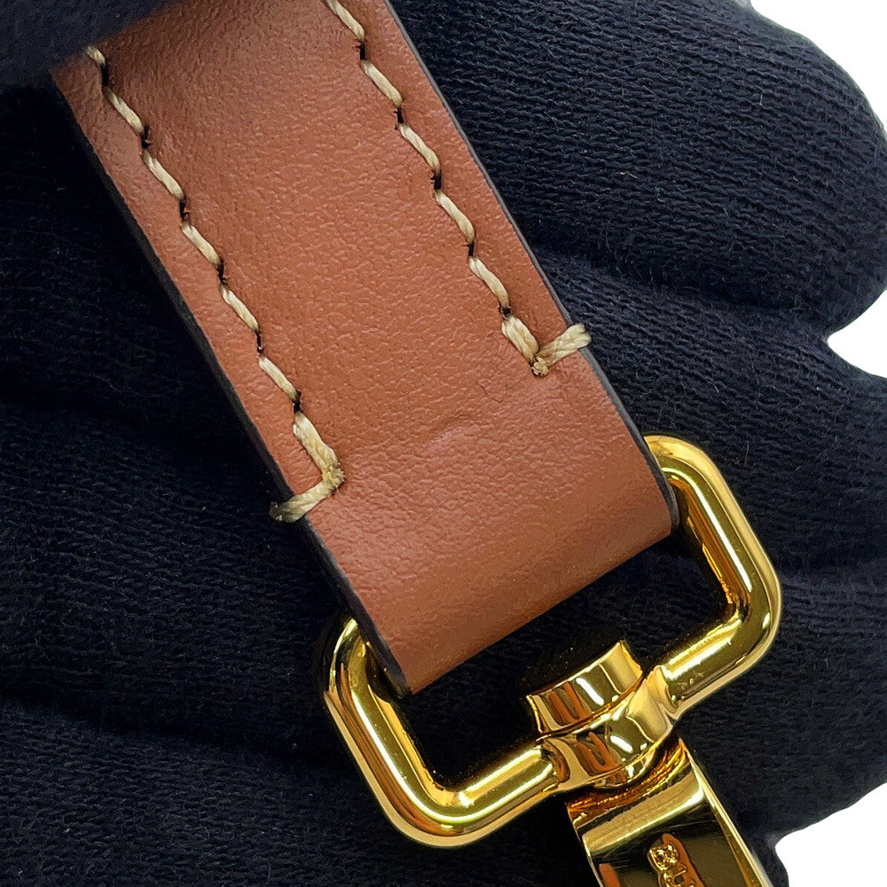 BURBERRY Two-tone Natural/Brown8031746 Canvas Leather Size Mini