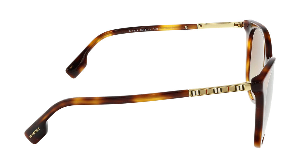 Burberry 0BE4333 331613 Alice Light Havana Sunglasses