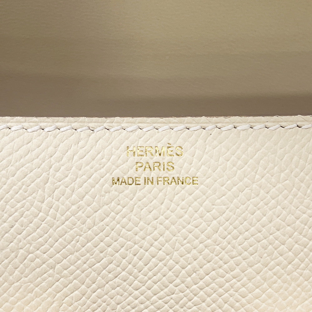 HERMES Constance Elan Miroir Craie Epsom