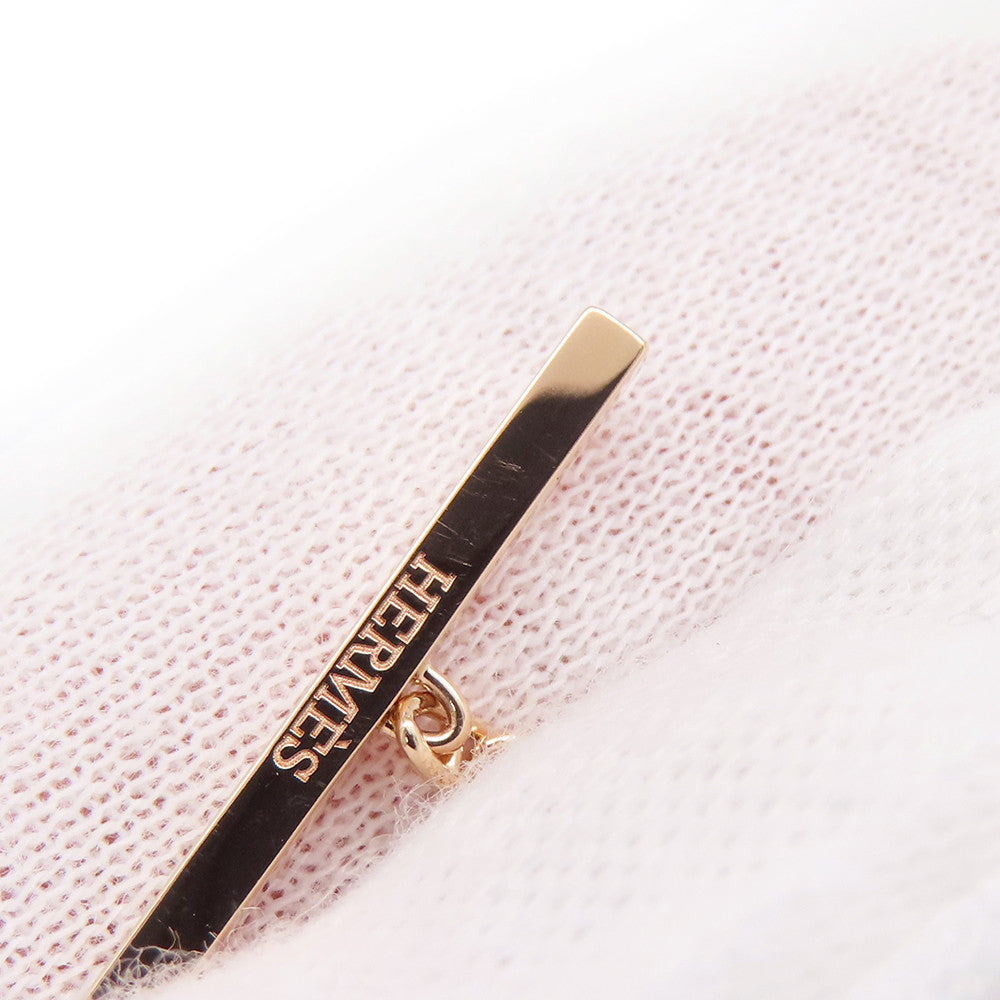 HERMES Chaine d'Ancre Contour Bracelet Size STH122404B 18K Pink Gold