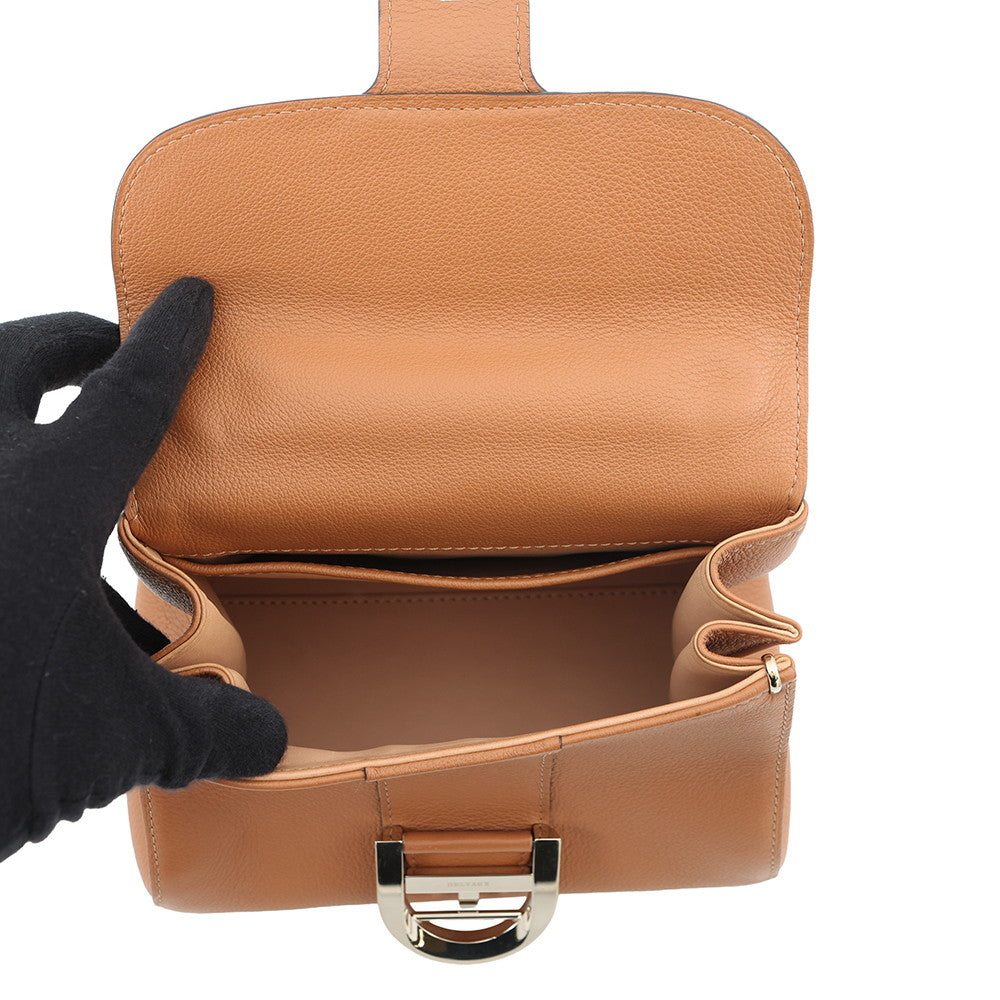 Delvaux Brillon BrownAA0406AAM024FDO Leather Size Mini