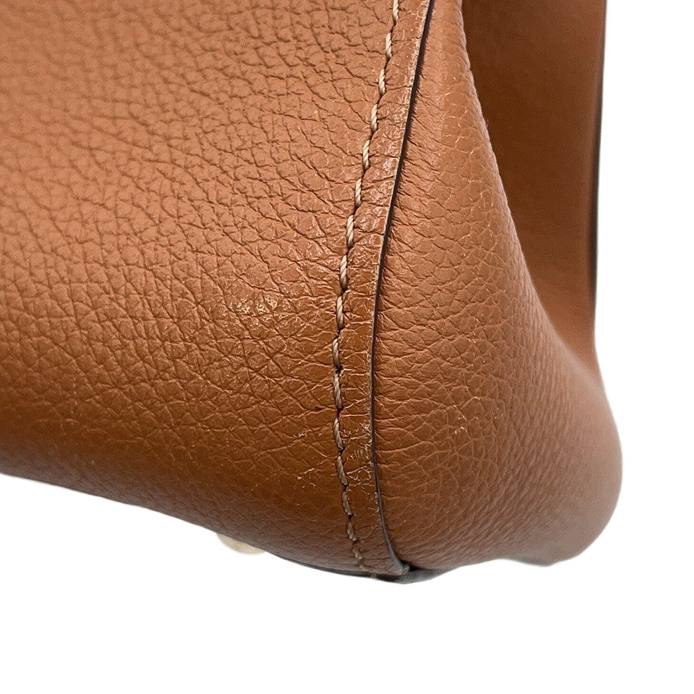 Delvaux Brillon BrownAA0406AAM024FDO Leather Size Mini
