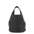 HERMES in-the-loop Tote Bag Black Taurillon Clemence Swift Leather Size 18