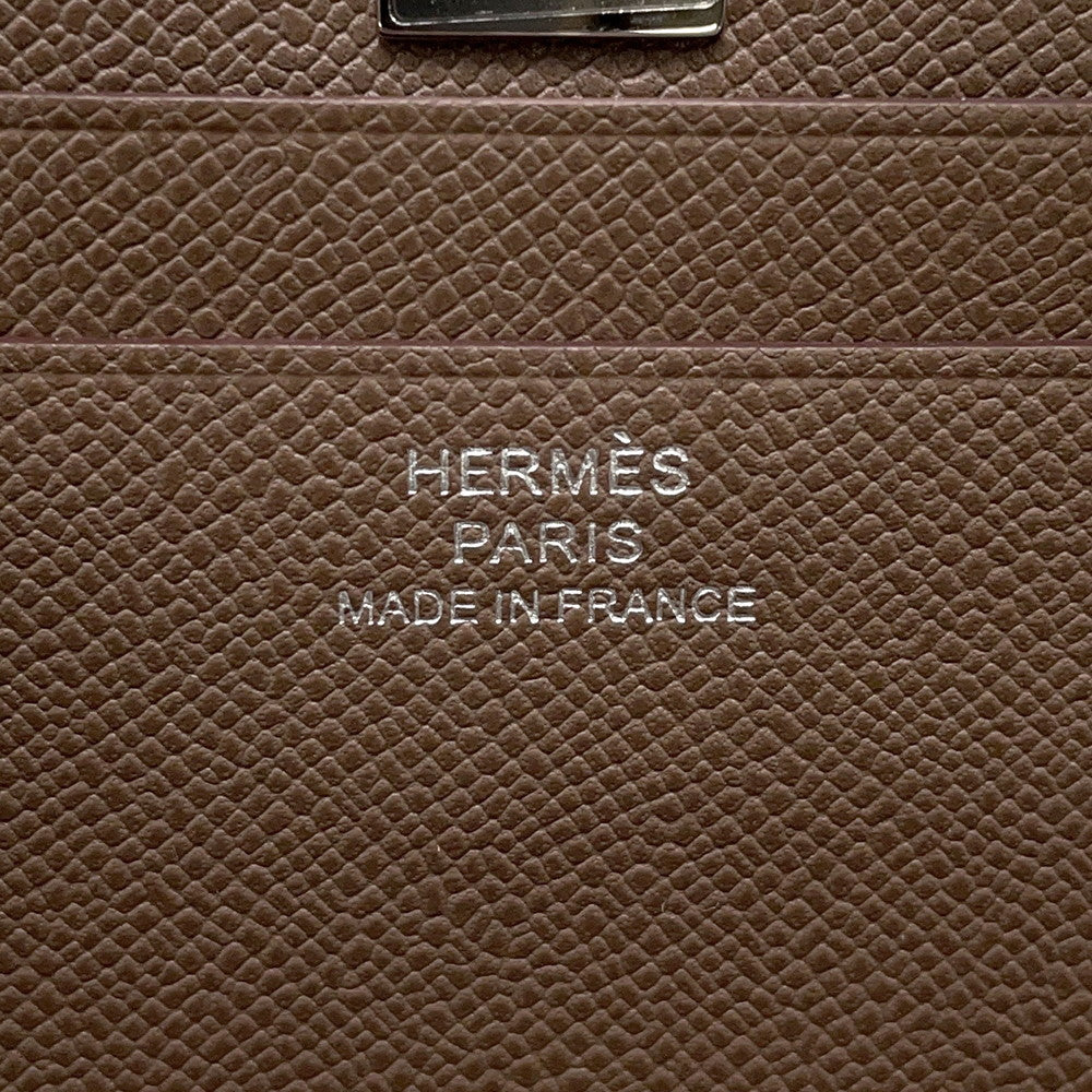 HERMES Card Case Medor EtoupeH084730CK18 Veau Madame