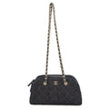 CHANEL CC Logo Matelasse ChainClutch NavyAP5092 Denim