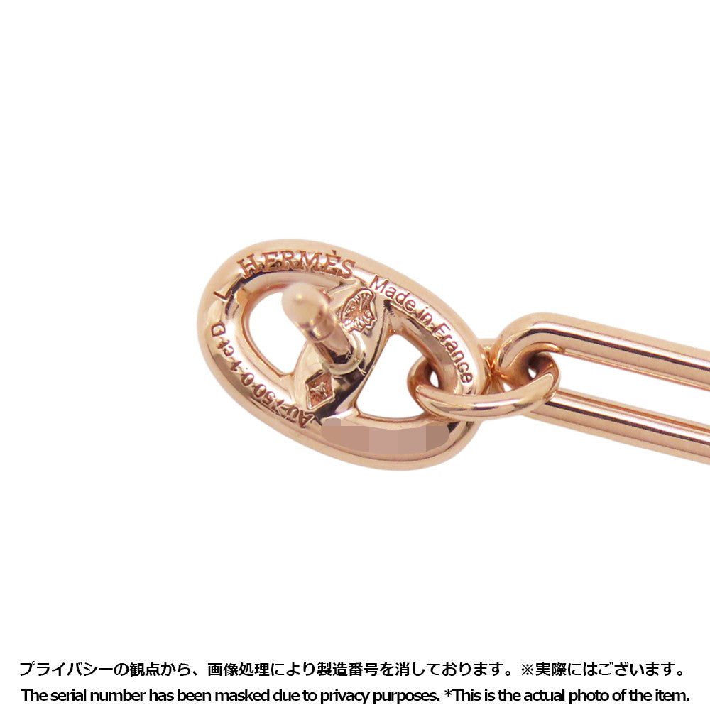 HERMES Chaine d'Ancre・Chaos EarringsH222525B 18K Pink Gold