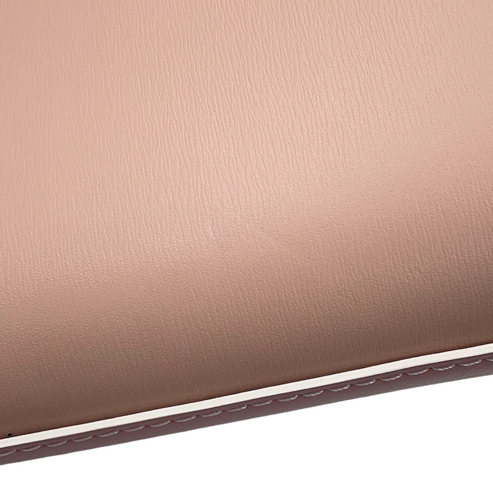 Delvaux Tempate Pink/Jasmin FlowerAA0505AAM0ARFDO Leather Size PM