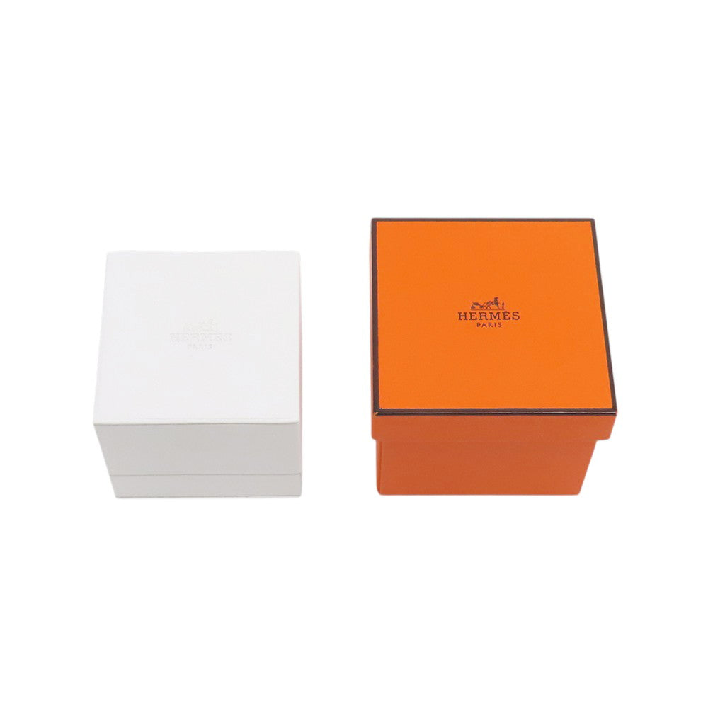 HERMES Chaine d'Ancre Enchaînée Ring Size 53/#13 PM 18K White Gold