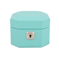 TIFFANY&Co. Faceted Jewelry Box Small TIFFANY&Co.Blue Leather Size Small