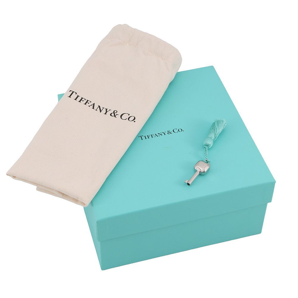 TIFFANY&Co. Faceted Jewelry Box Small TIFFANY&Co.Blue Leather Size Small