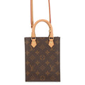 LOUIS VUITTON Petit Sac Plat BrownM69442 Monogram