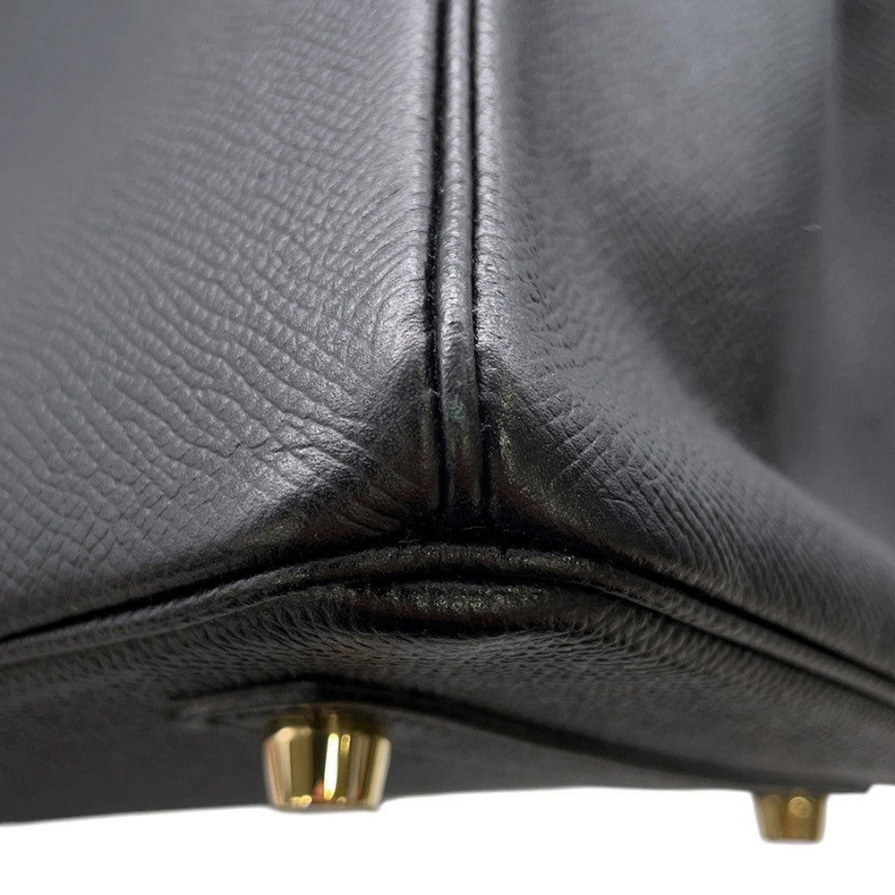 HERMES Birkin Black Epsom Size 30