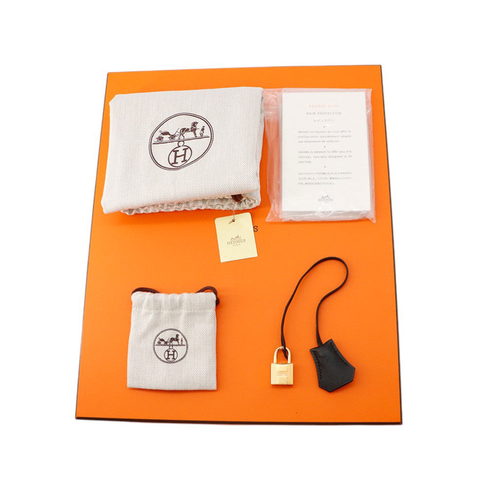 HERMES Birkin Black Epsom Size 30