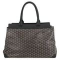 GOYARD Bellecious Black PVC Leather Size MM