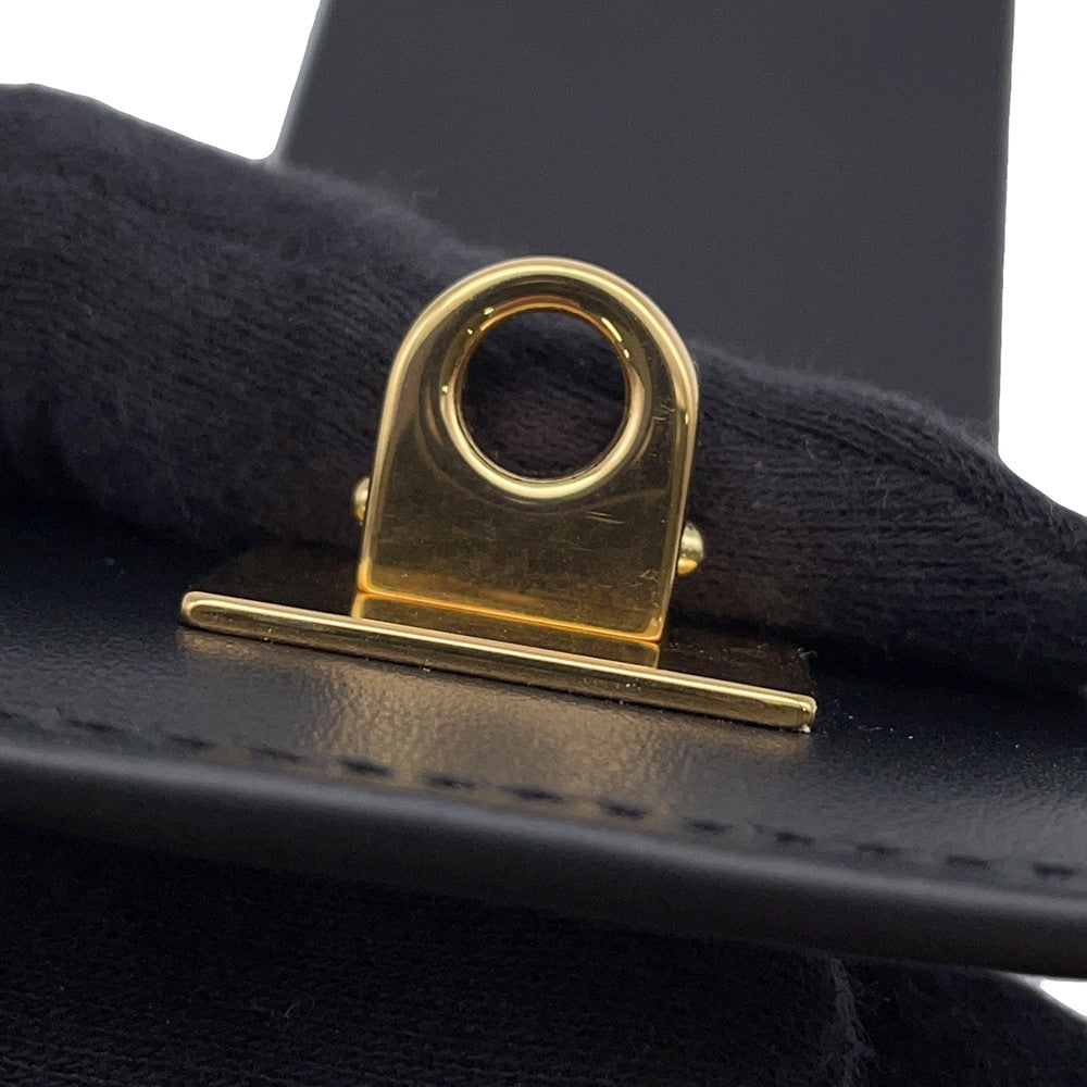 BALENCIAGA Tag Key RingBag Charm Black8196402ABMB1000 Leather