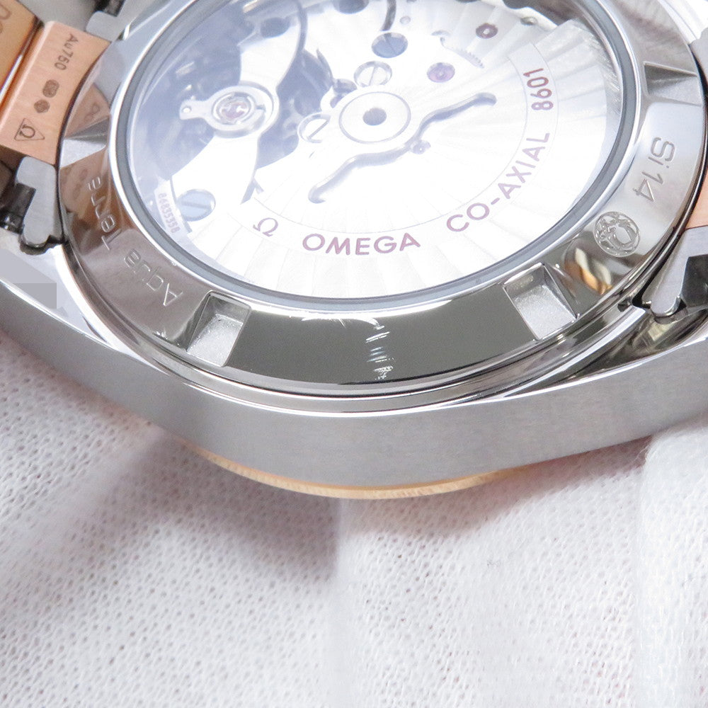 OMEGA Seamaster Aqua Terra Annual Calendar W38.5mm Stainless Steel K18PG Black Dial231.20.39.22.06.001