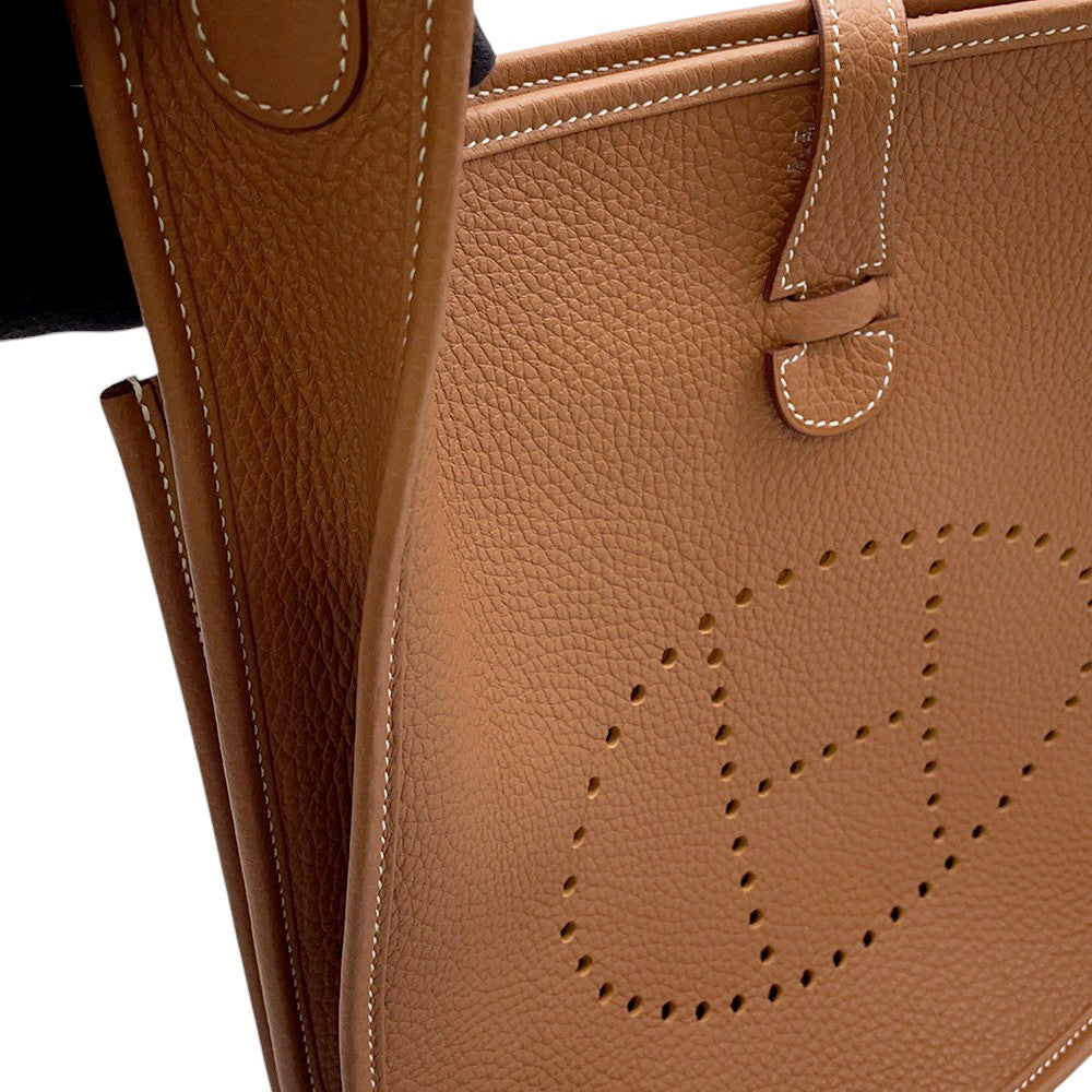 HERMES Evelyne3 Gold Taurillon Clemence Size PM