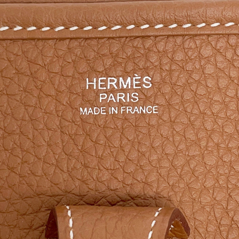 HERMES Evelyne3 Gold Taurillon Clemence Size PM