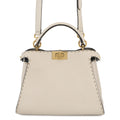 FENDI Peekaboo Iconic Essential Beige8BN302 Leather