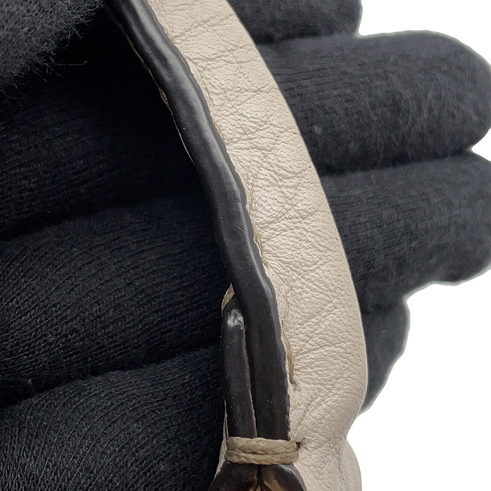 FENDI Peekaboo Iconic Essential Beige8BN302 Leather