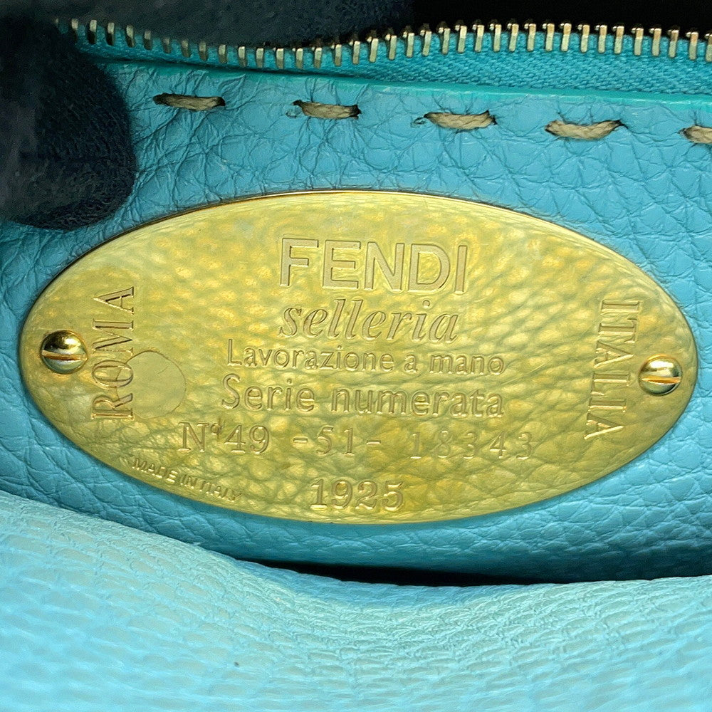 FENDI Peekaboo Iconic Essential Beige8BN302 Leather