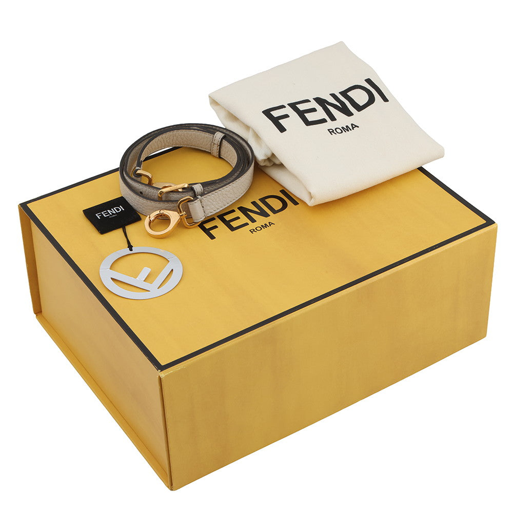 FENDI Peekaboo Iconic Essential Beige8BN302 Leather