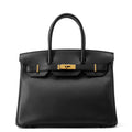 HERMES Birkin Black Epsom Size 30