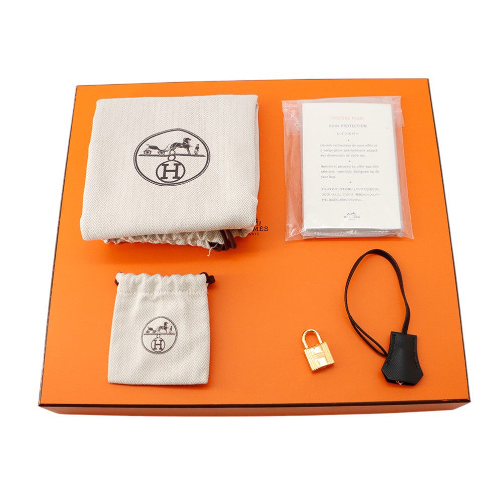 HERMES Birkin Black Epsom Size 30