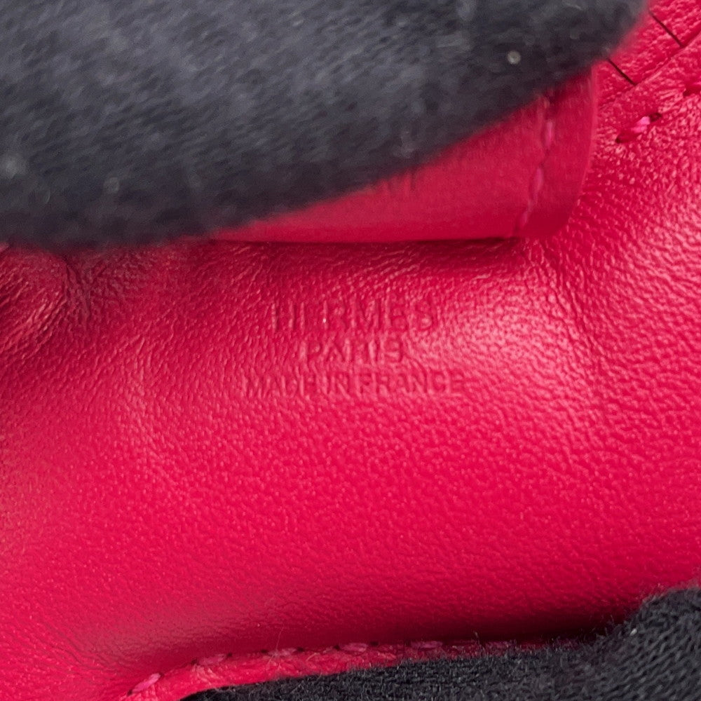 HERMES Rodeo Rose mexico Lambskin Size PM