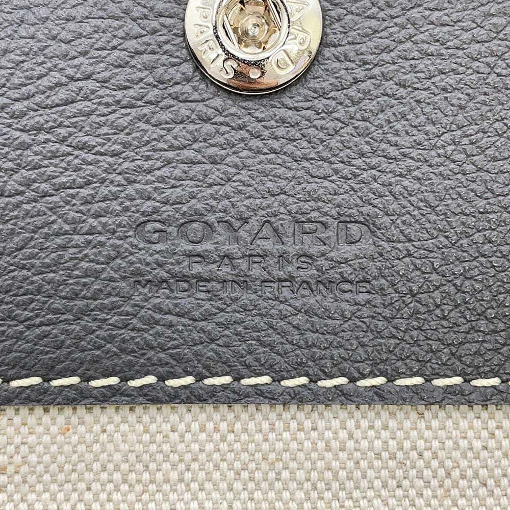 GOYARD Saint Louis with clip GraySTLCROPMLTY51CL51P PVC Leather Size PM