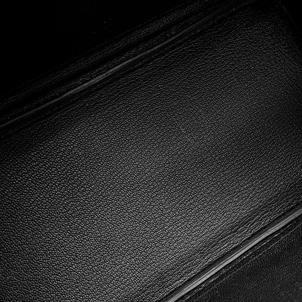 HERMES Birkin Black Togo Leather Size 25